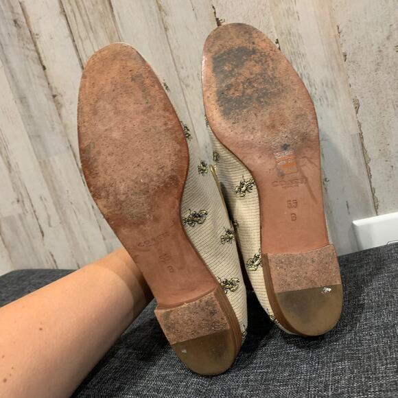 Coach Utopia Lobster Print Embroidered Loafers - Picture 3 of 7